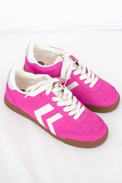 Yellow Box Retro Low-Top Sneaker with Rubber Sole