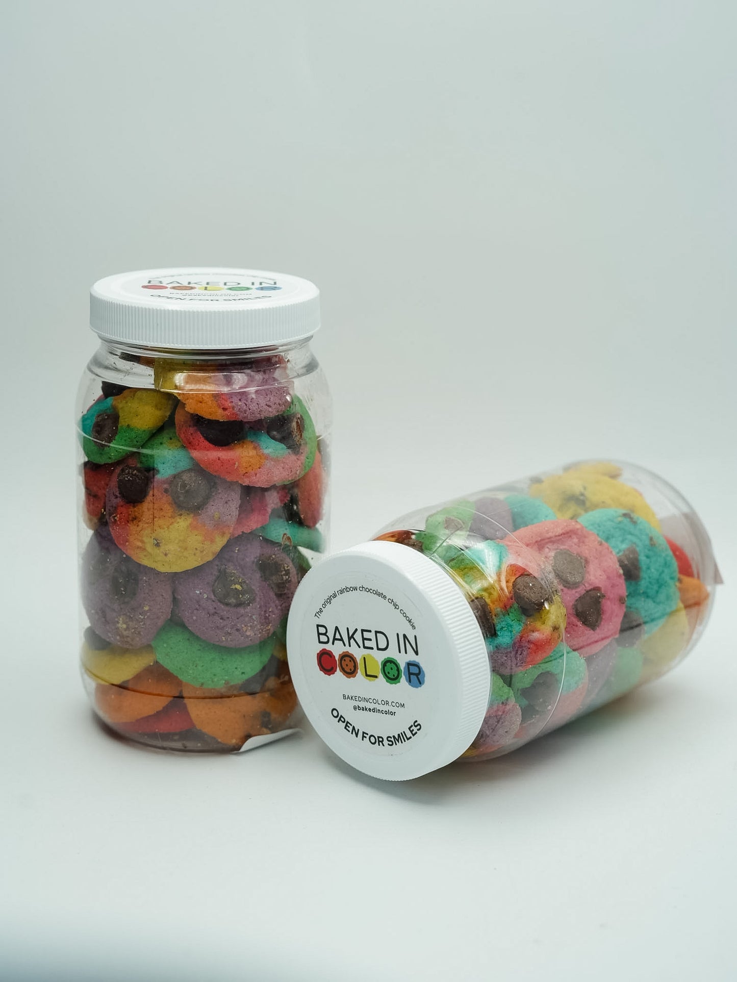 Pride Rainbow Bite Size Chocolate Chip Cookie Tubes *Final Sale*