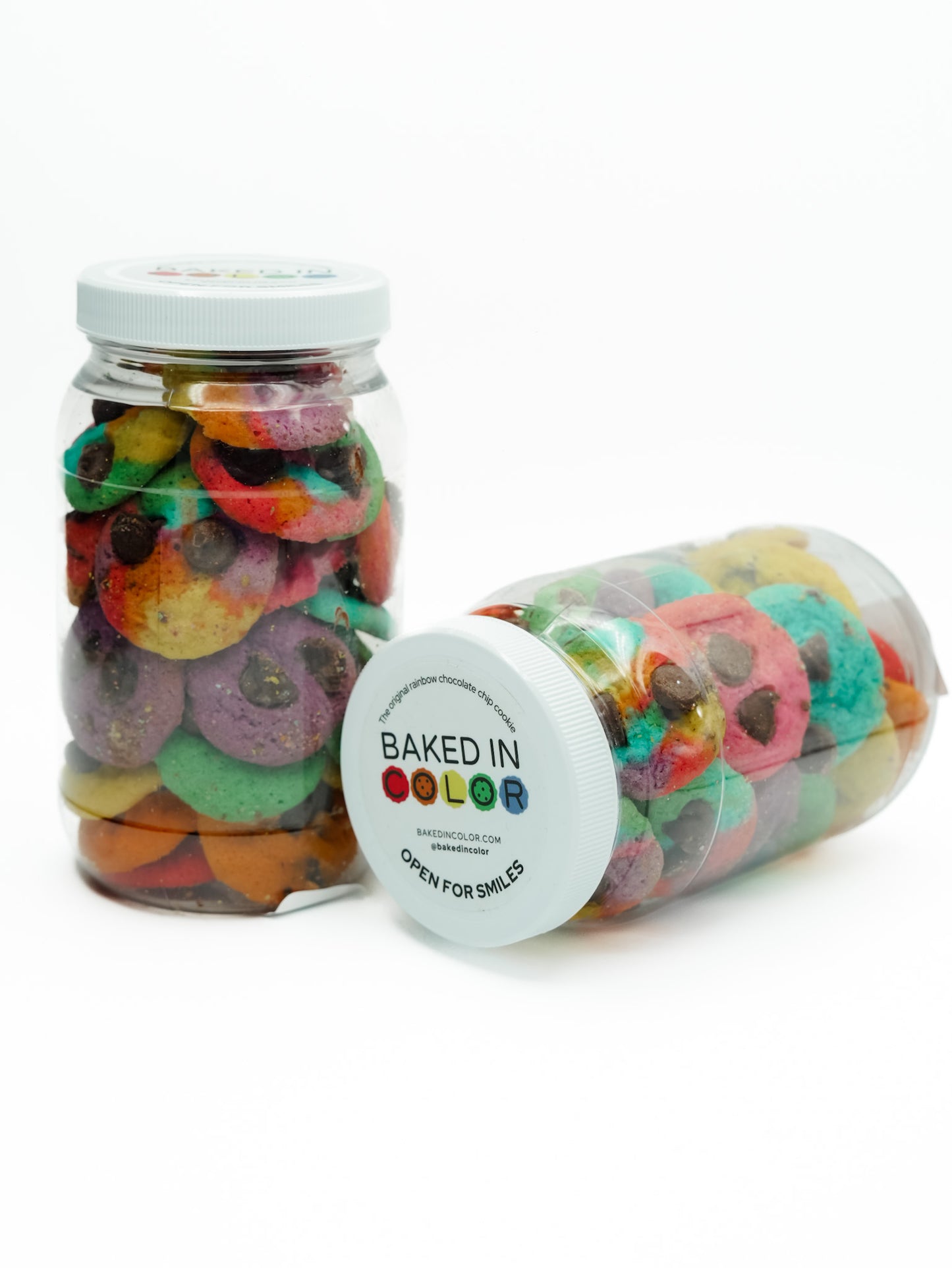 Rainbow Bite Size Chocolate Chip Cookie Tubes *Final Sale*