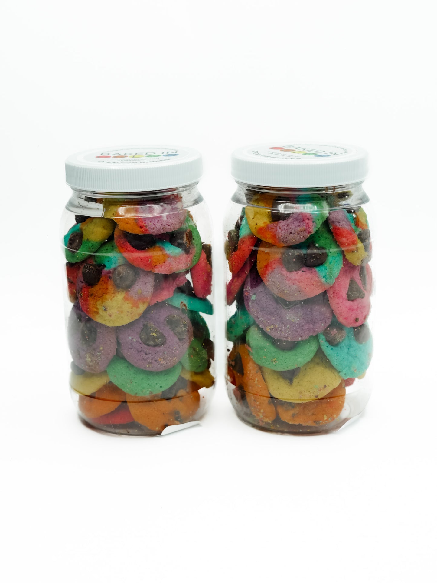 Rainbow Bite Size Chocolate Chip Cookie Tubes *Final Sale*