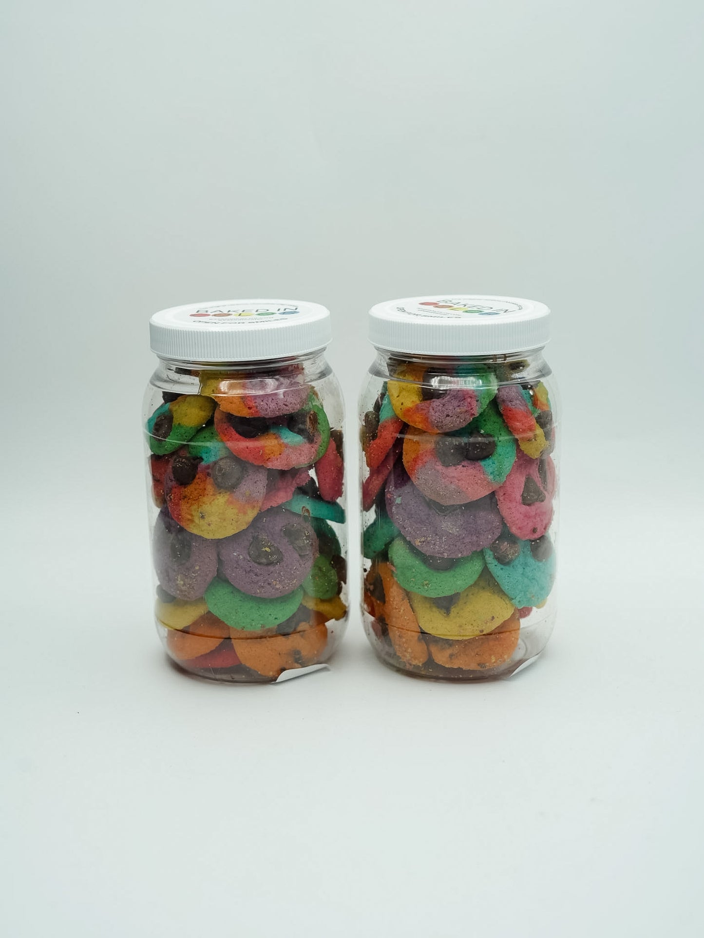 Pride Rainbow Bite Size Chocolate Chip Cookie Tubes *Final Sale*
