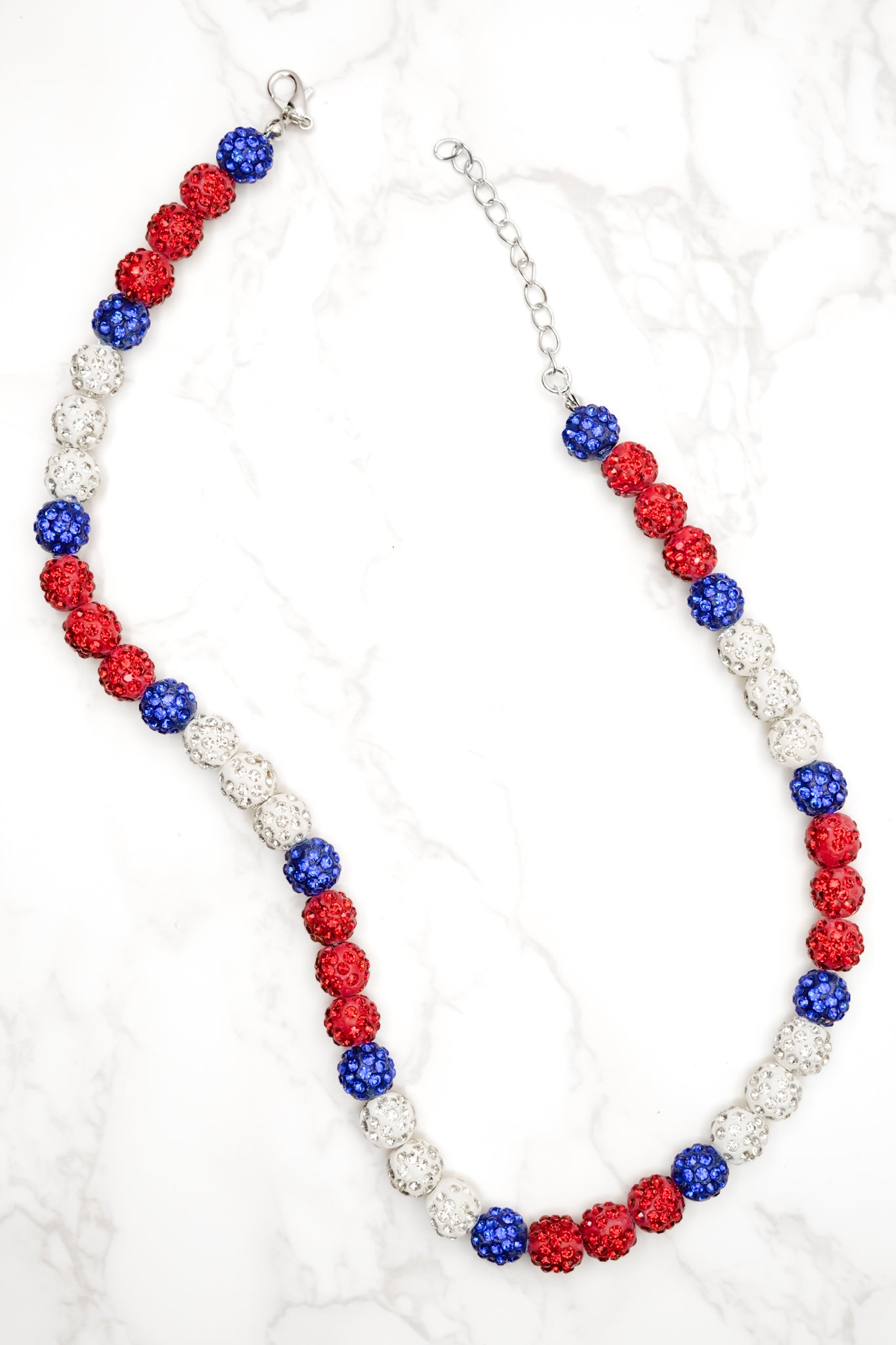 Glam Baseball Necklace