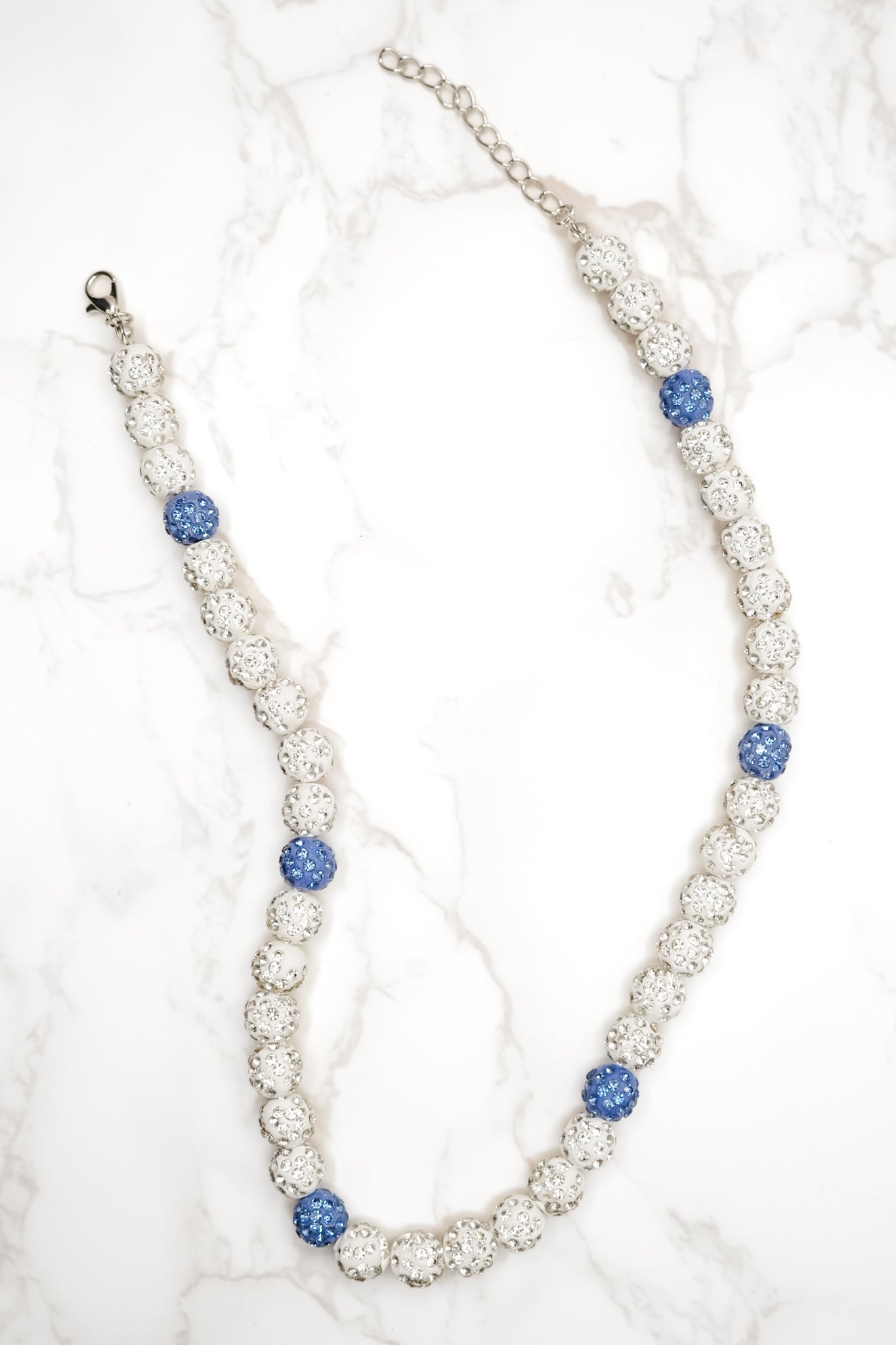 Glam Baseball Necklace