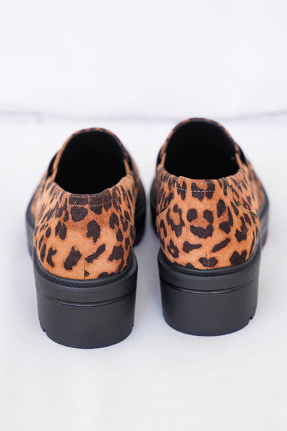 MIA Chunky Animal Print Platform Loafer