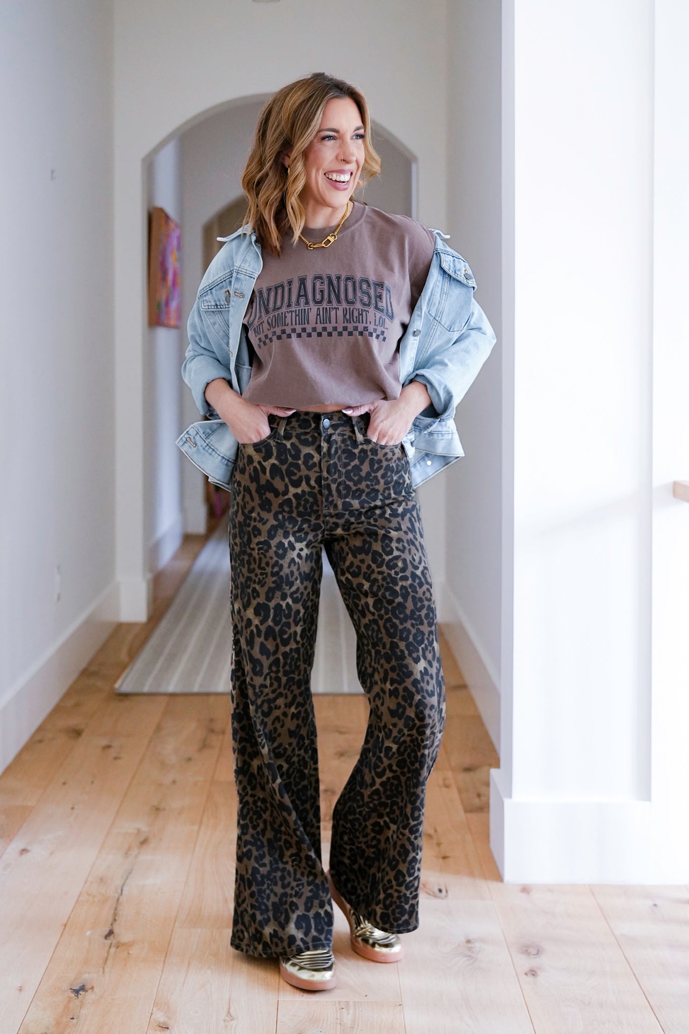 Plus/Reg Short Sleeve "Undiagnosed" Graphic Tee