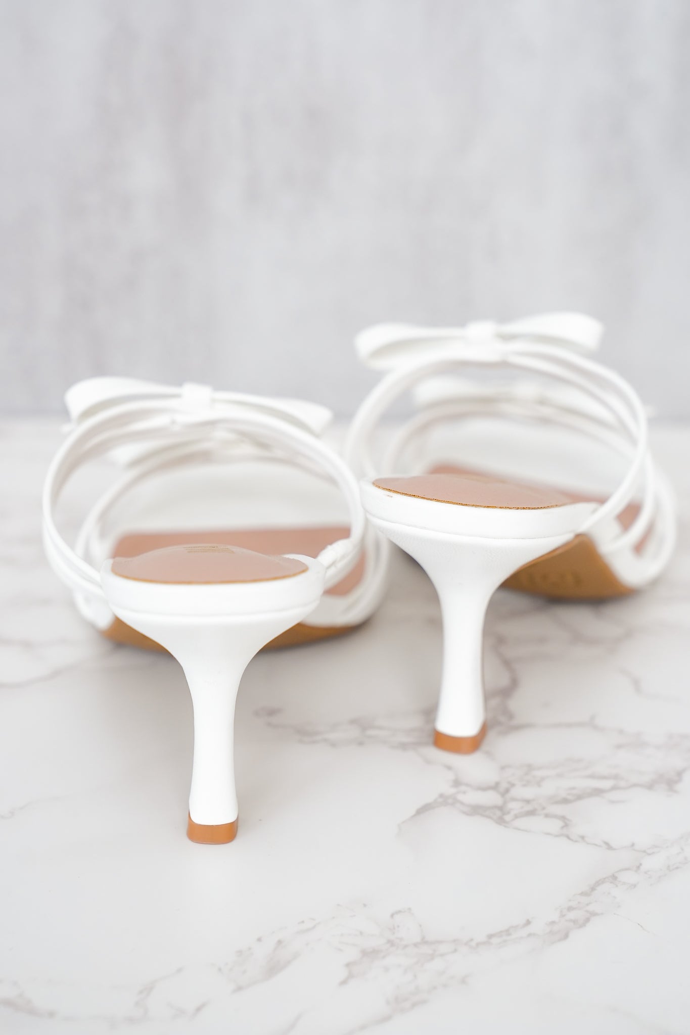 MIA Strappy High Heel Sandals with Bow Detail