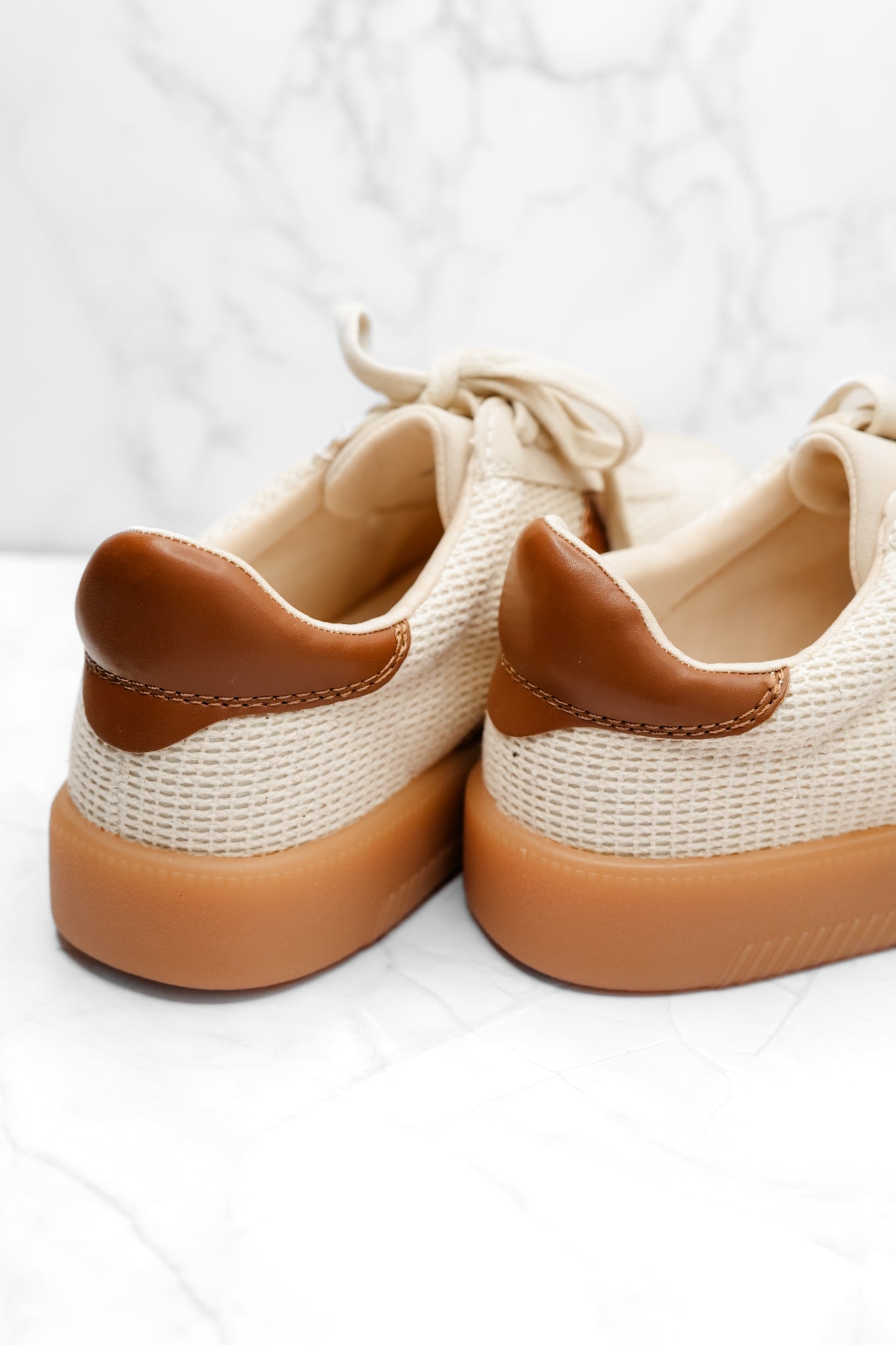 MIA Woven Knit Mixed Material Sneaker