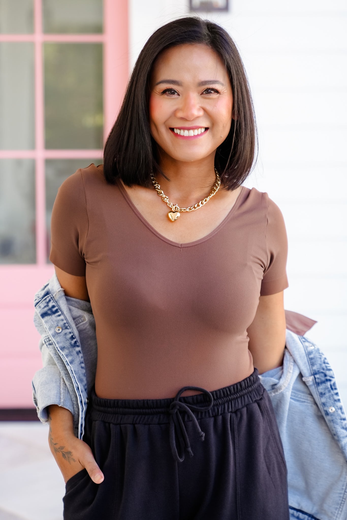 Door Buster! Plus/Reg Short Sleeve U/V Neck Top