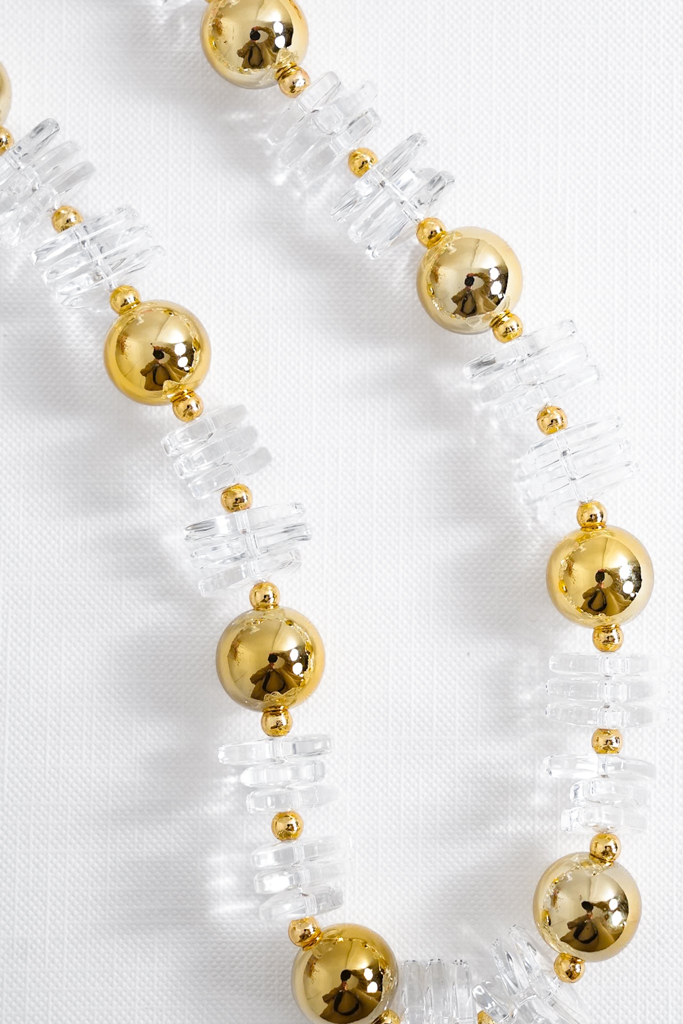 Treasure Jewels Clearly Understated Beaded Necklace