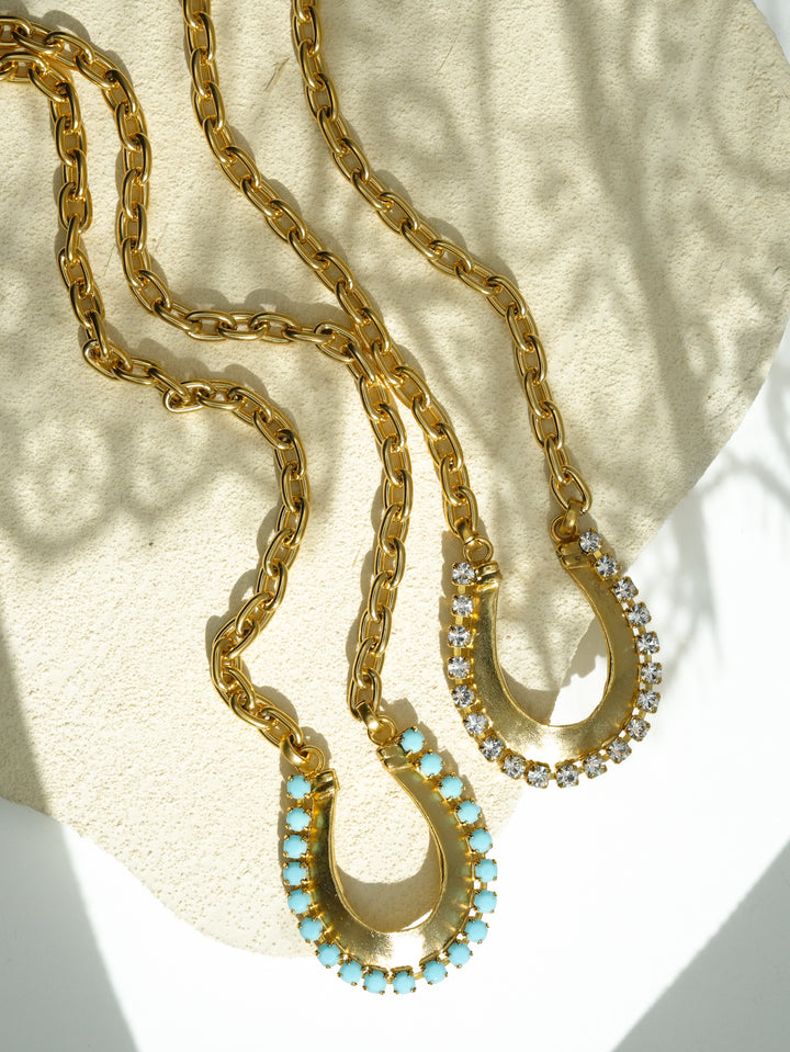 Yochi Horseshoe Necklace