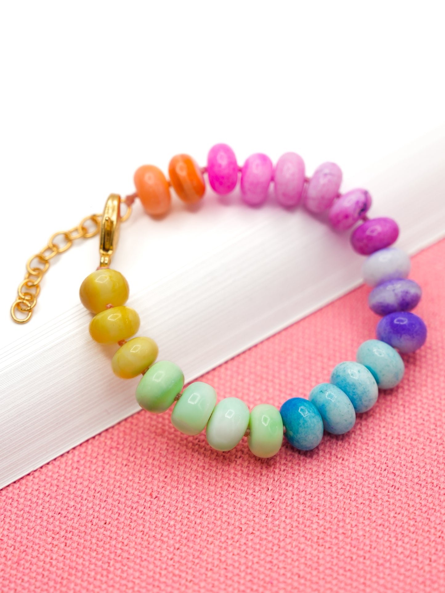 Pastel Rainbow Bracelet