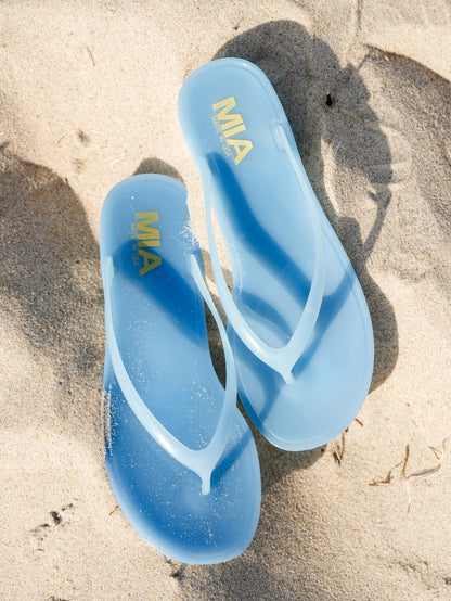 MIA Jelly Flip Flop Sandals