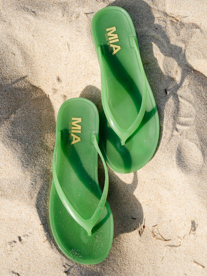 MIA Jelly Flip Flop Sandals