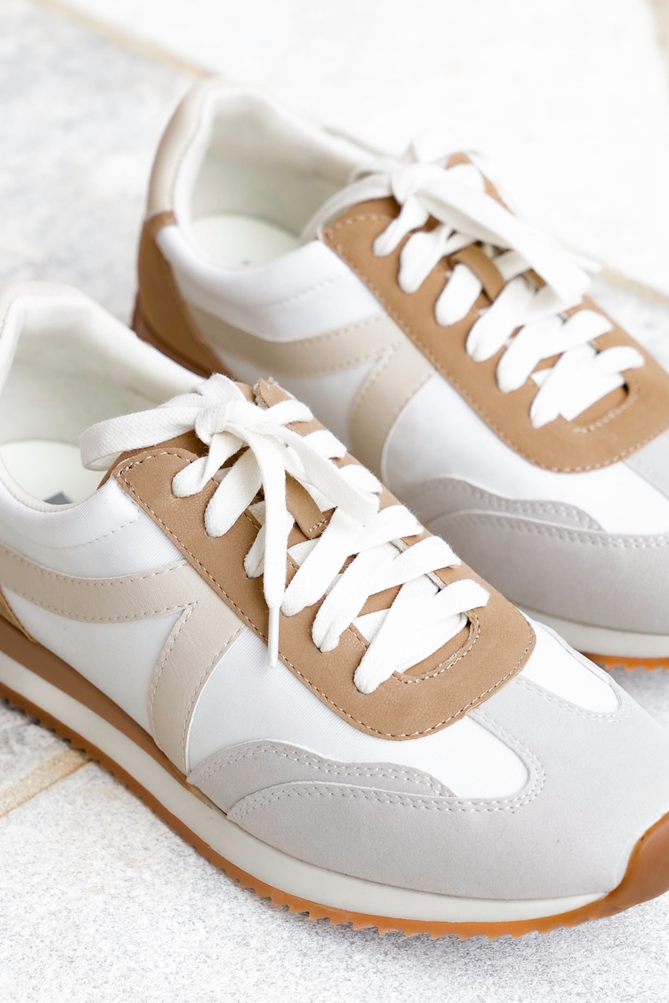 MIA Vintage Inspired Lace Up Sneaker