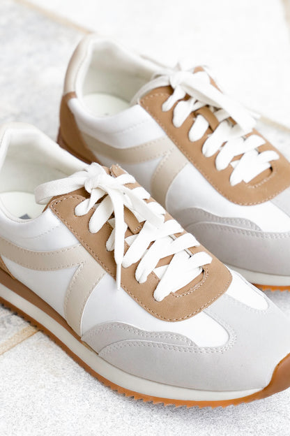 MIA Vintage Inspired Lace Up Sneaker