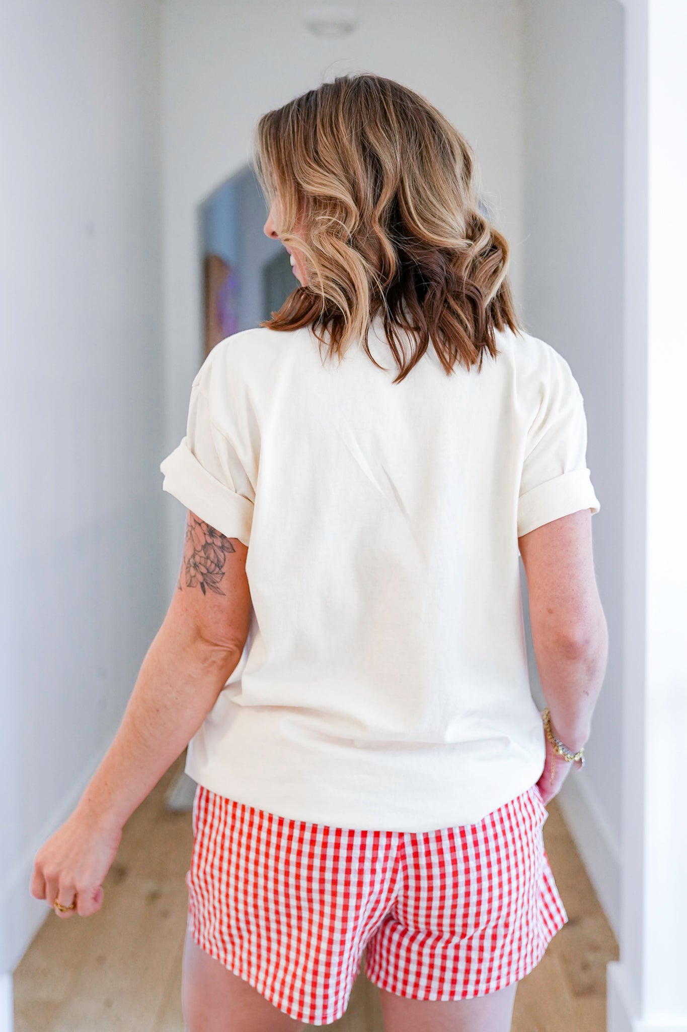 Plus/Reg Short Sleeve "Queen Of Hearts" Graphic Tee