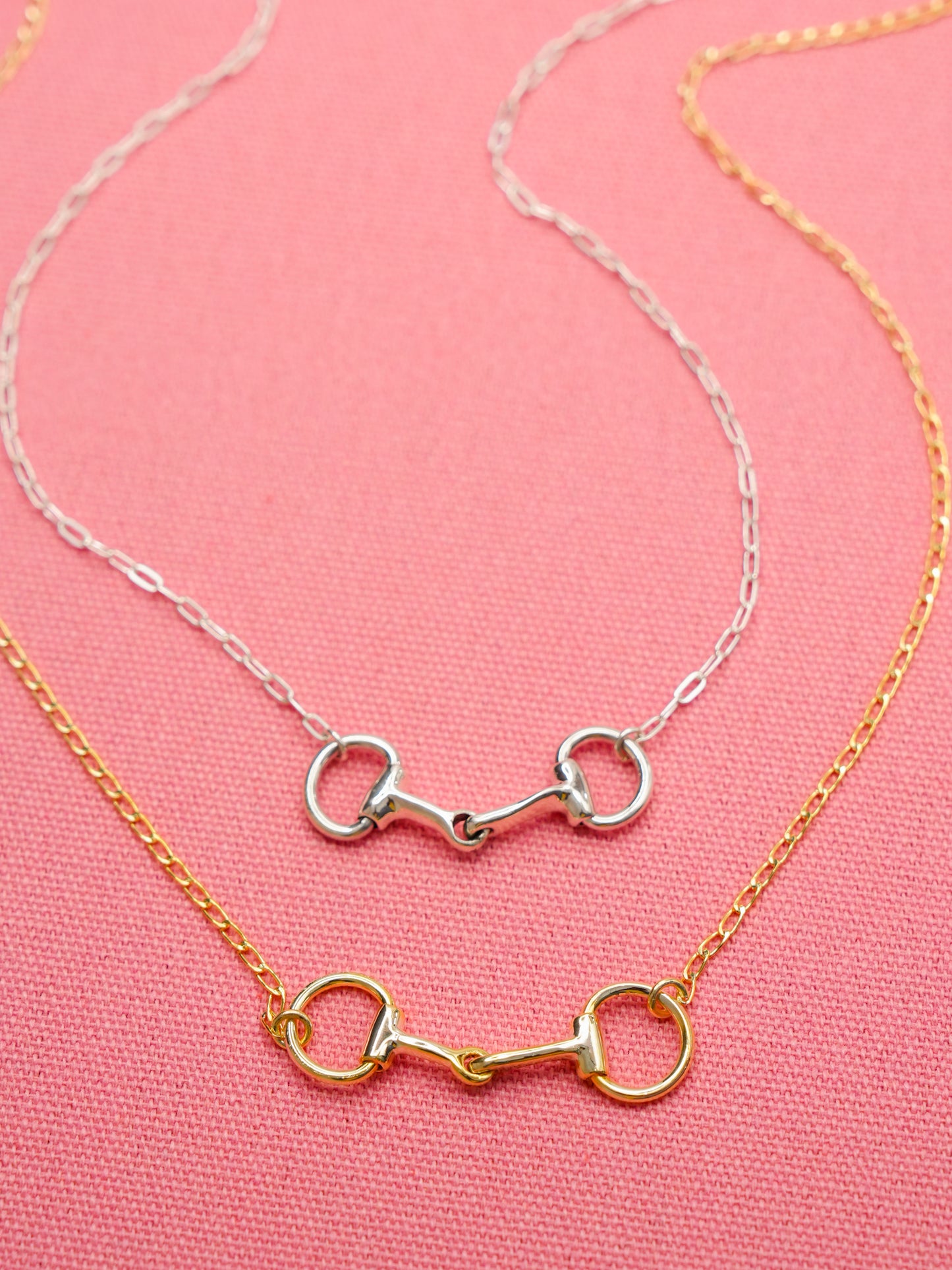 BOHO SOL Snaffle Bit Dainty Necklace
