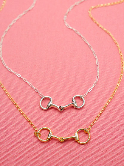 BOHO SOL Snaffle Bit Dainty Necklace