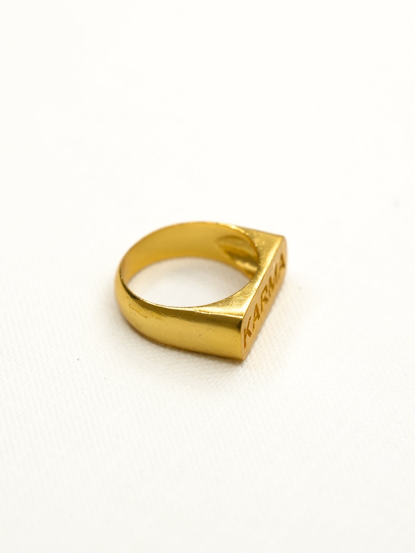 Karma Signet Ring