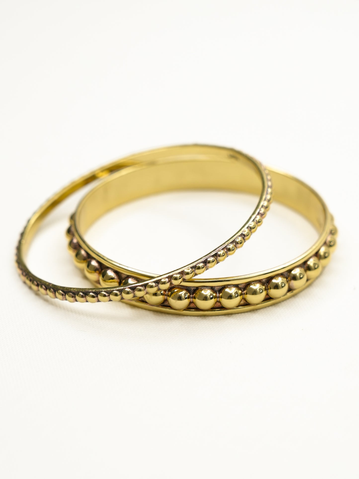 BOHO SOL Brass Ball Bangle