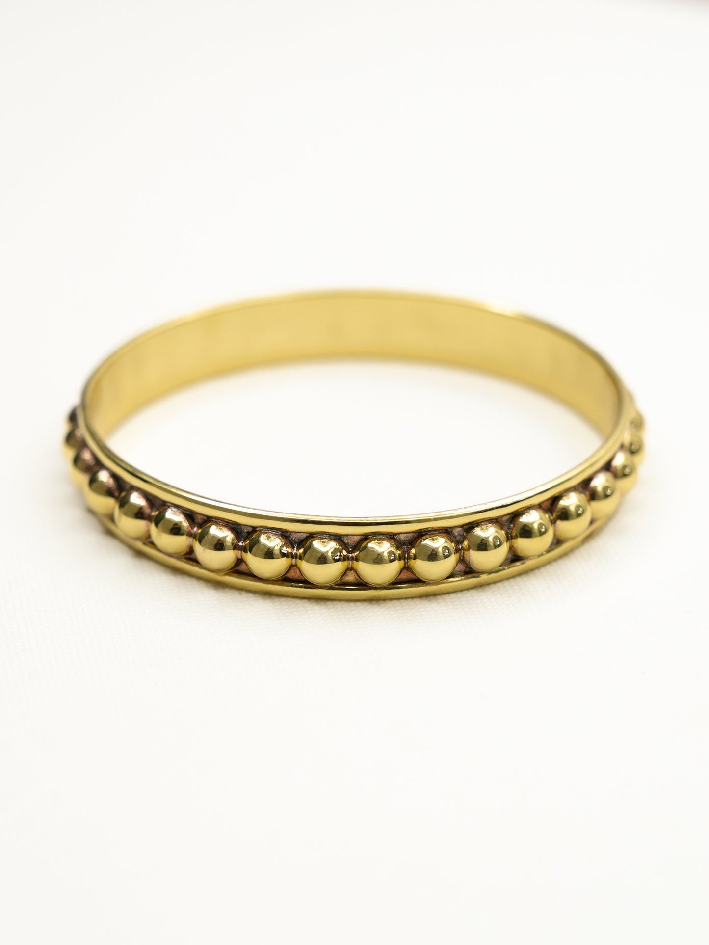 BOHO SOL Brass Ball Bangle