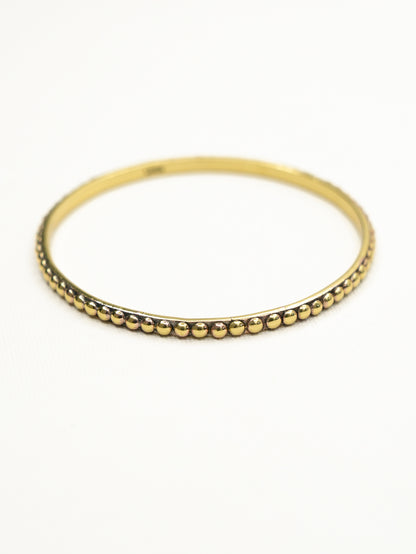 BOHO SOL Brass Ball Bangle