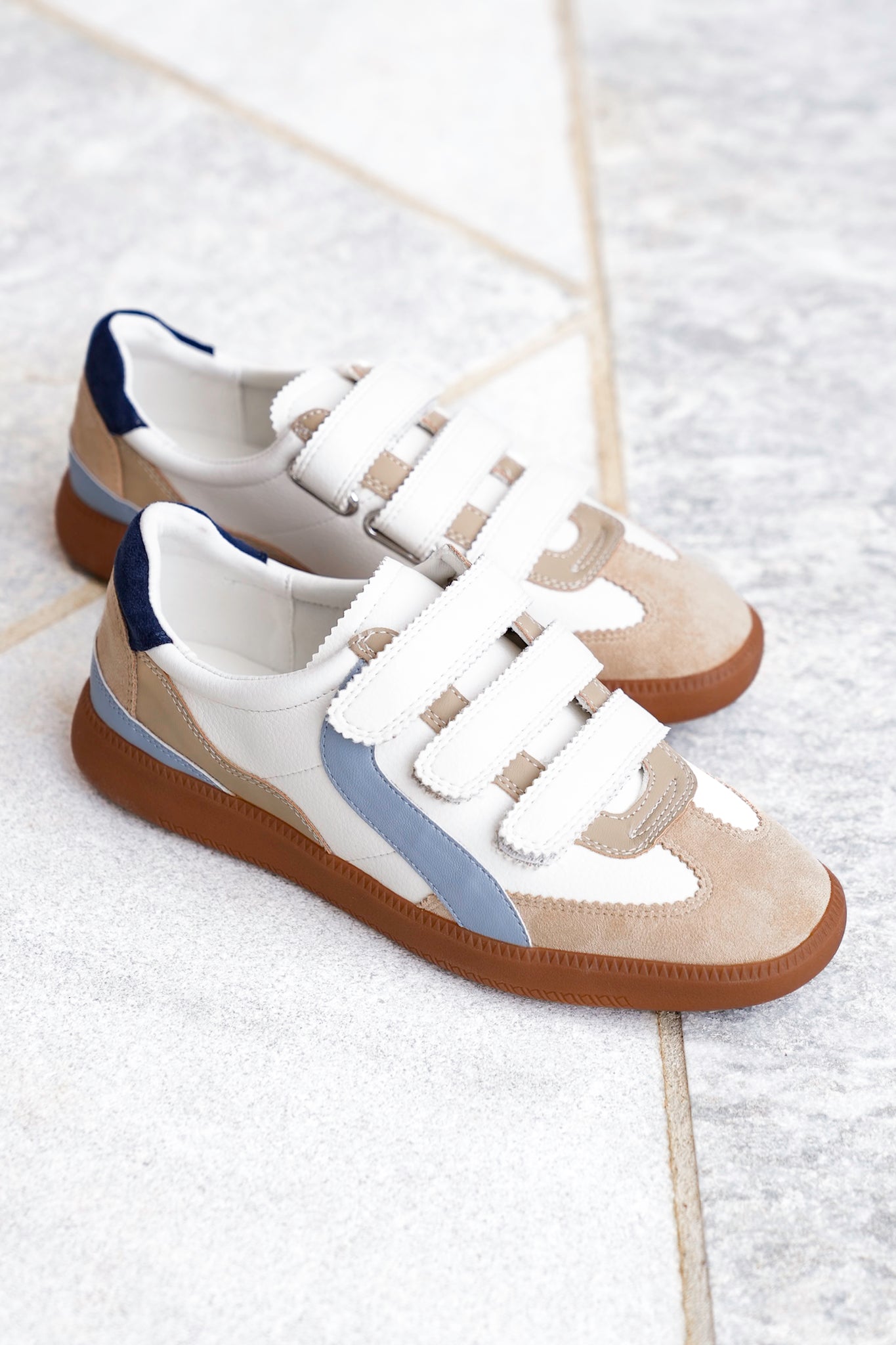Modern Comfort Triple Strap Sneaker