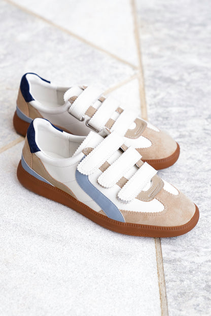 Modern Comfort Triple Strap Sneaker