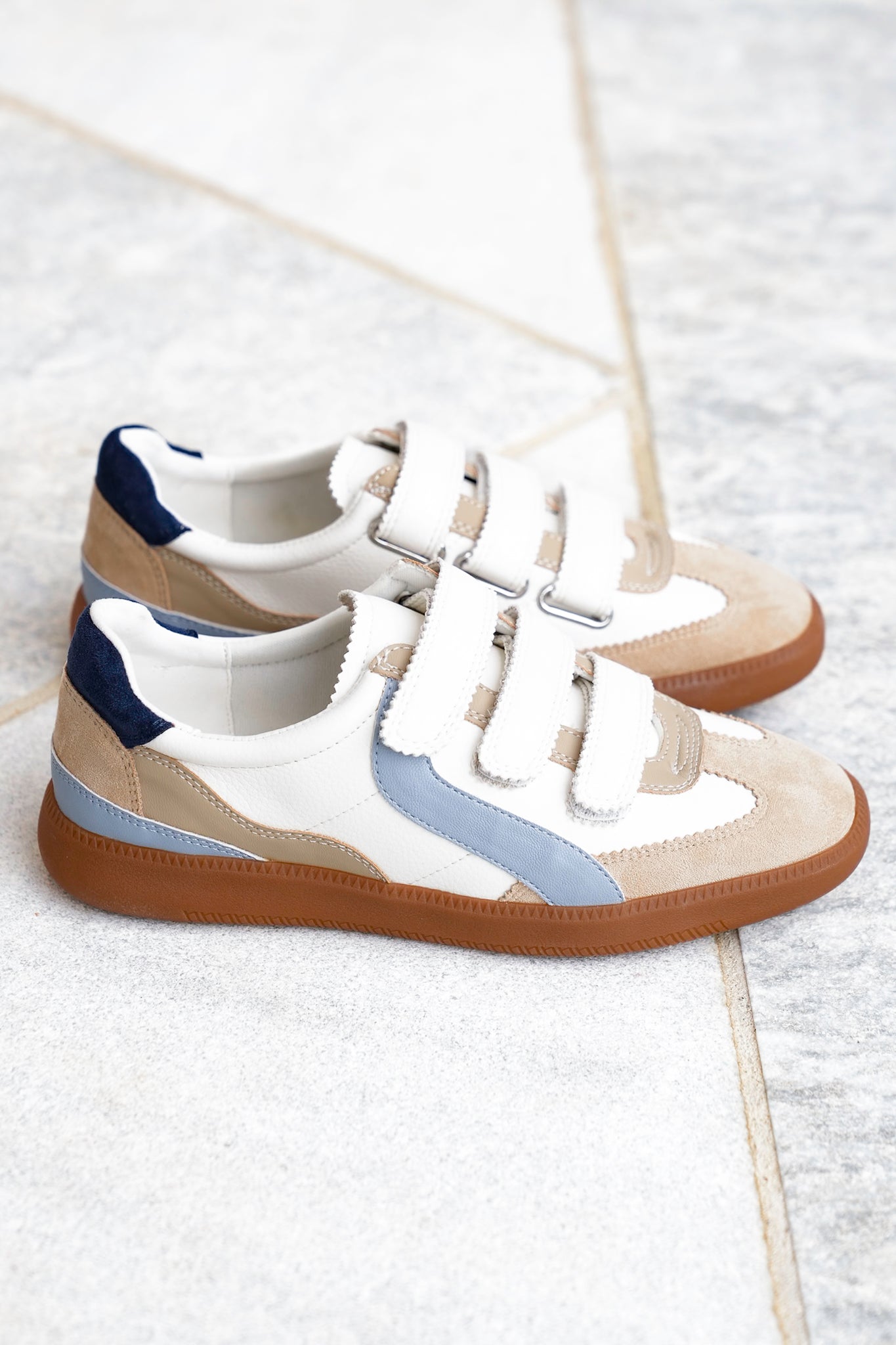 Modern Comfort Triple Strap Sneaker