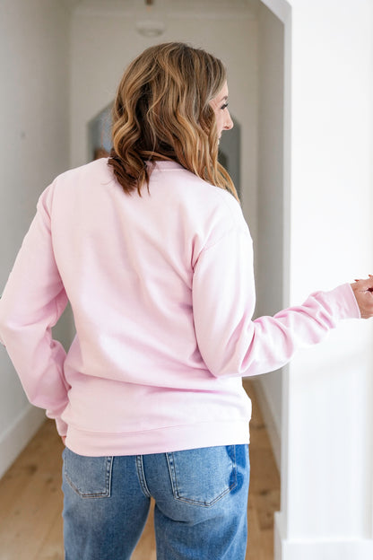 Long Sleeve "Be Mine" Graphic Sweatshirt