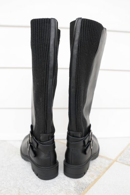 Corky's "Hay Bale" Stretch Back Buckle Strap Boots