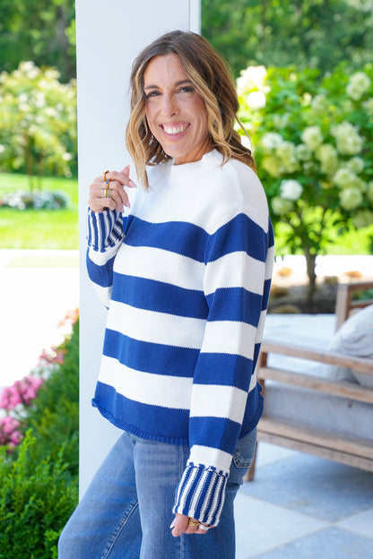 Door Buster! Zenana Striped Sweater