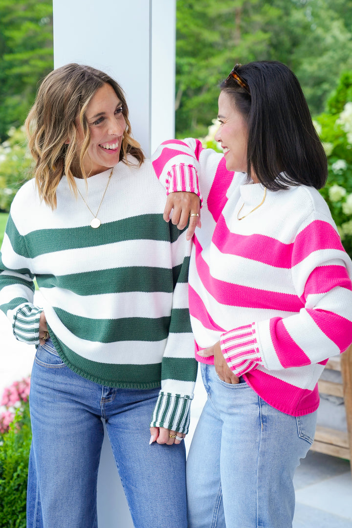 Door Buster! Zenana Striped Sweater