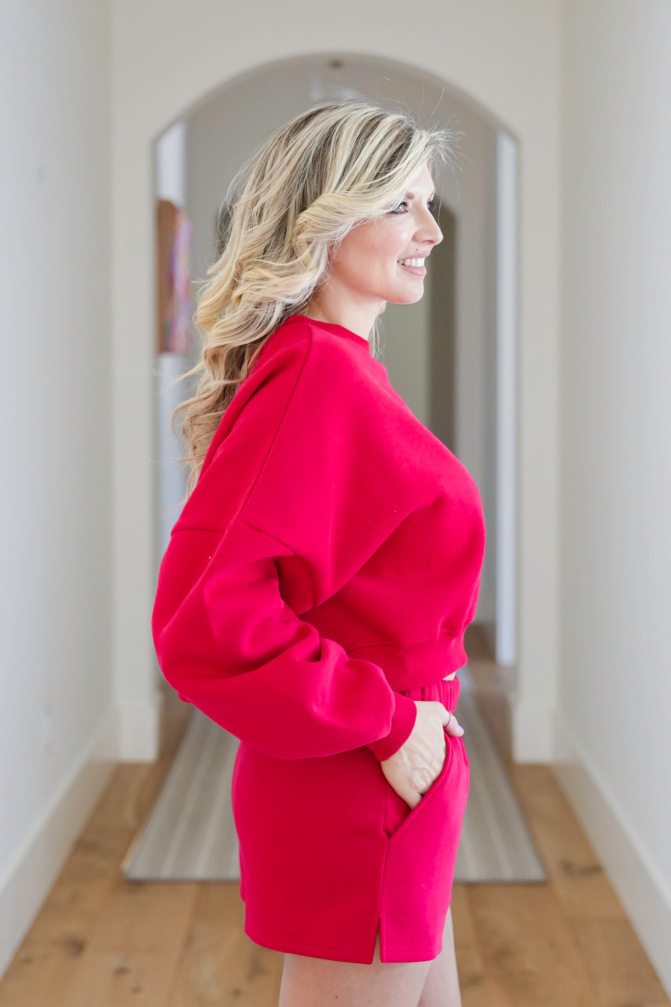 Long Sleeve Crew Neck Pullover Sweatshirt