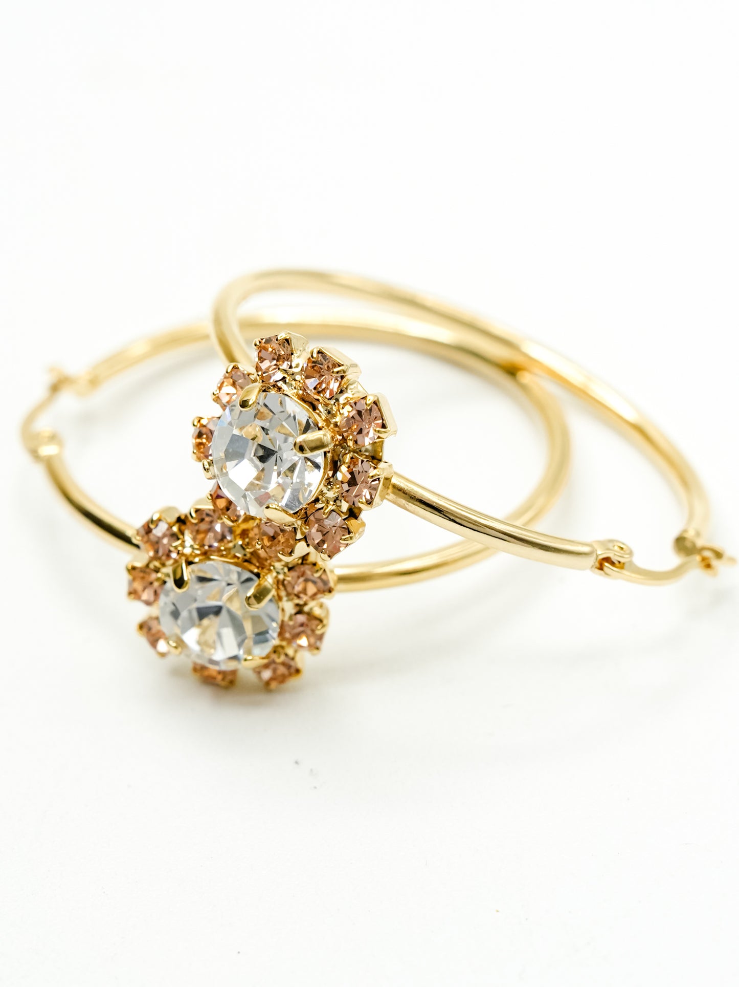 TOVA Mini Bianca Hoops