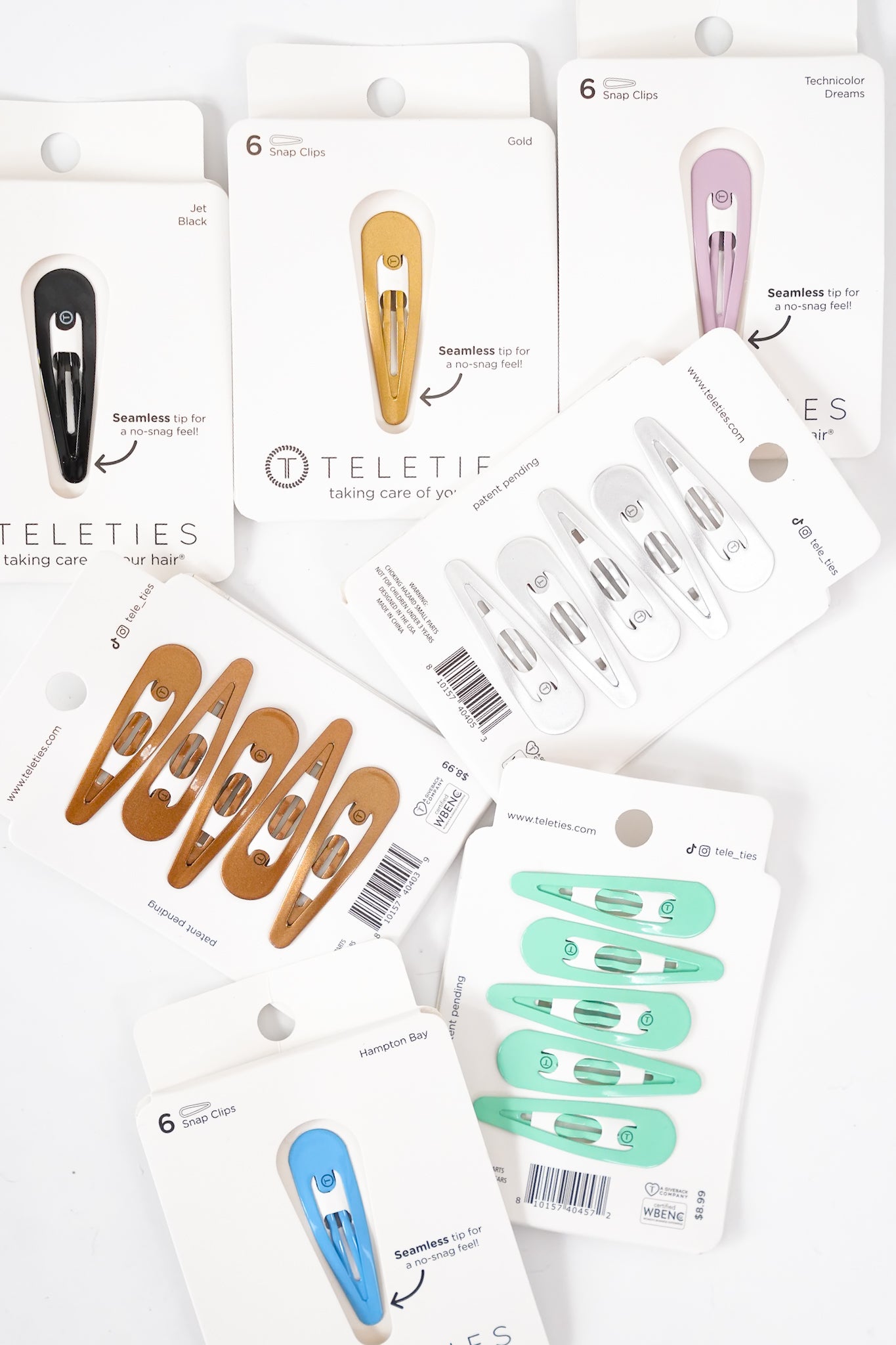 Teleties Snap Hair Clips + 1000 ENTIRES!