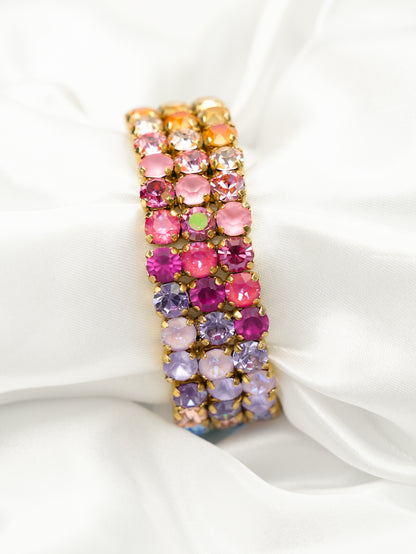 TOVA Olivia 3 Strand Mini Stretch Bracelet