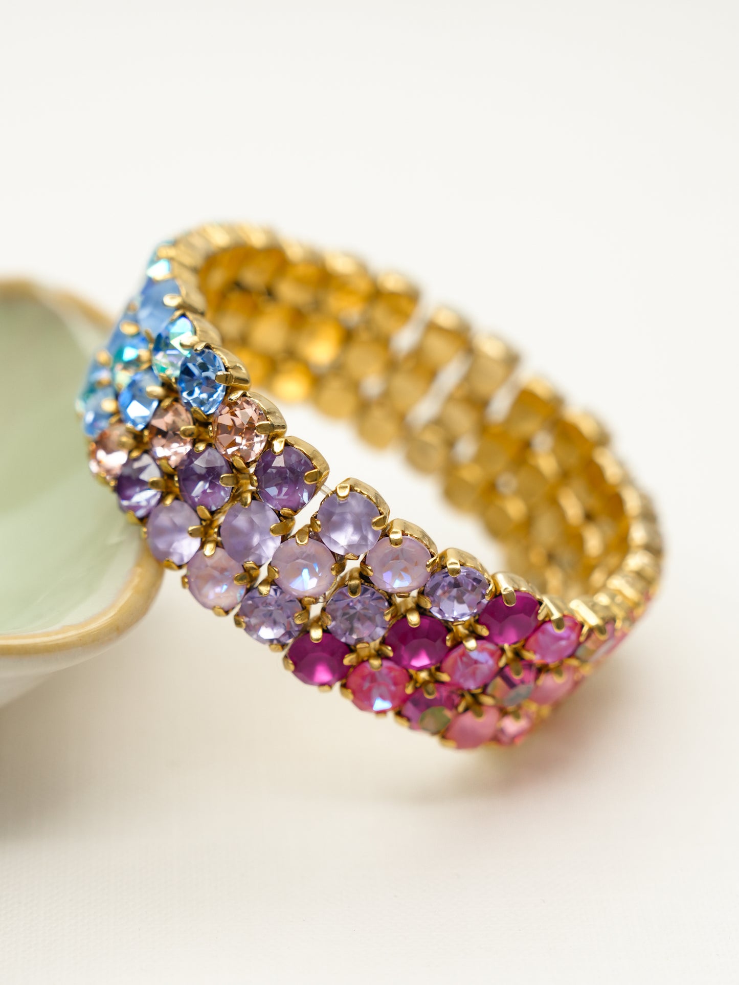 TOVA Olivia 3 Strand Mini Stretch Bracelet