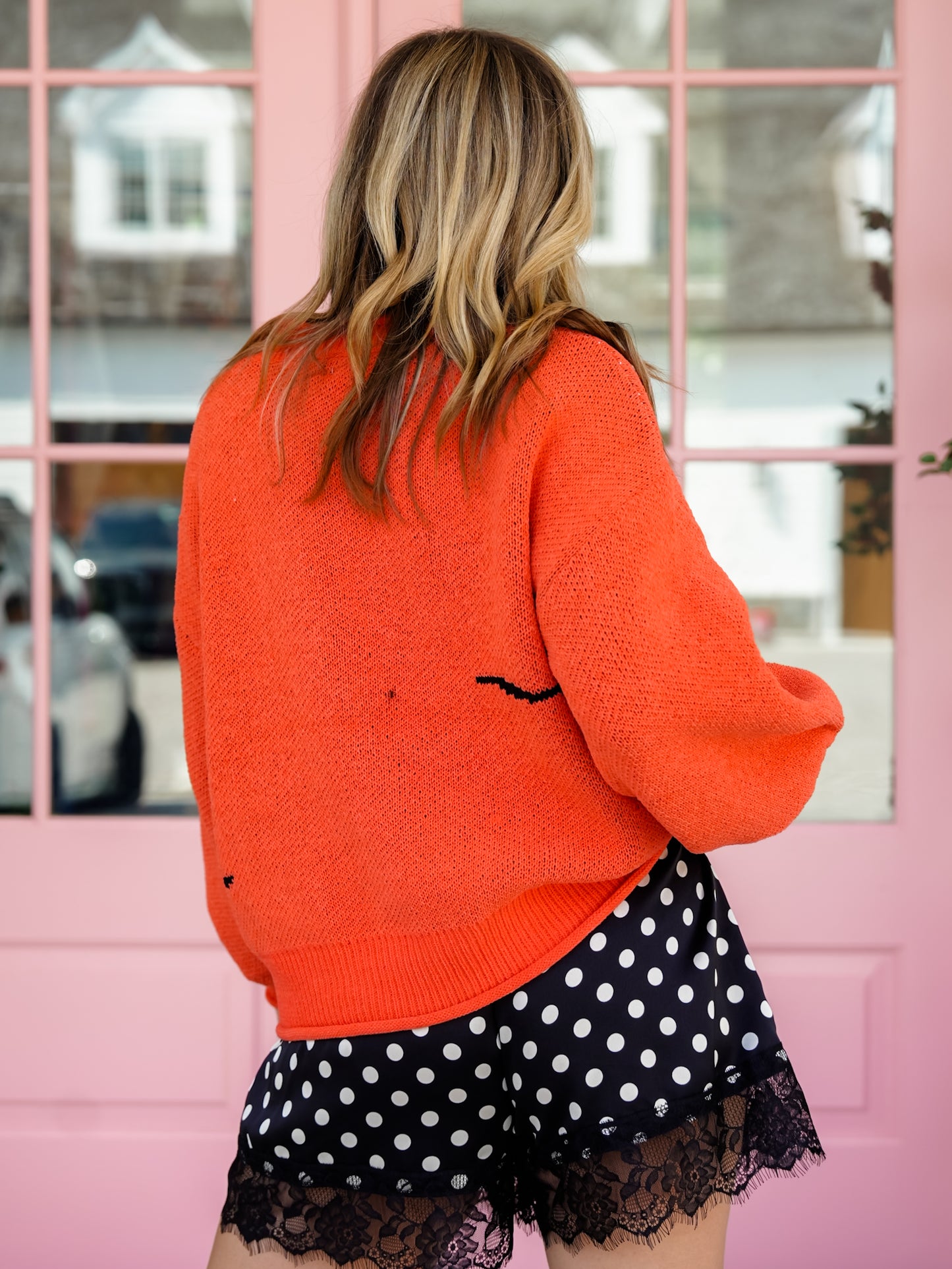 Restock! Ghost Long Sleeve Pullover Knit Sweater