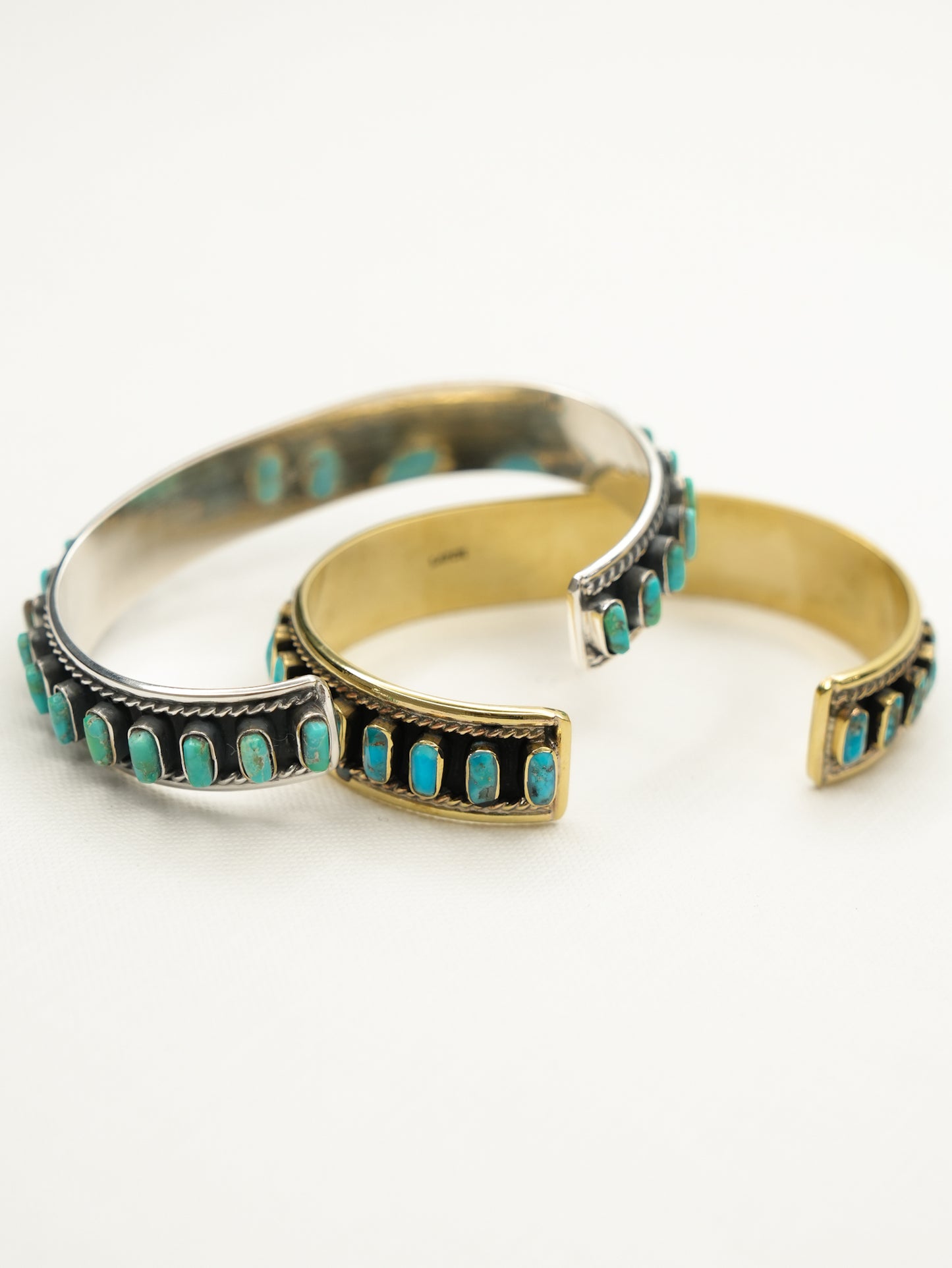 BOHO SOL Turquoise Multi Stone Cuff