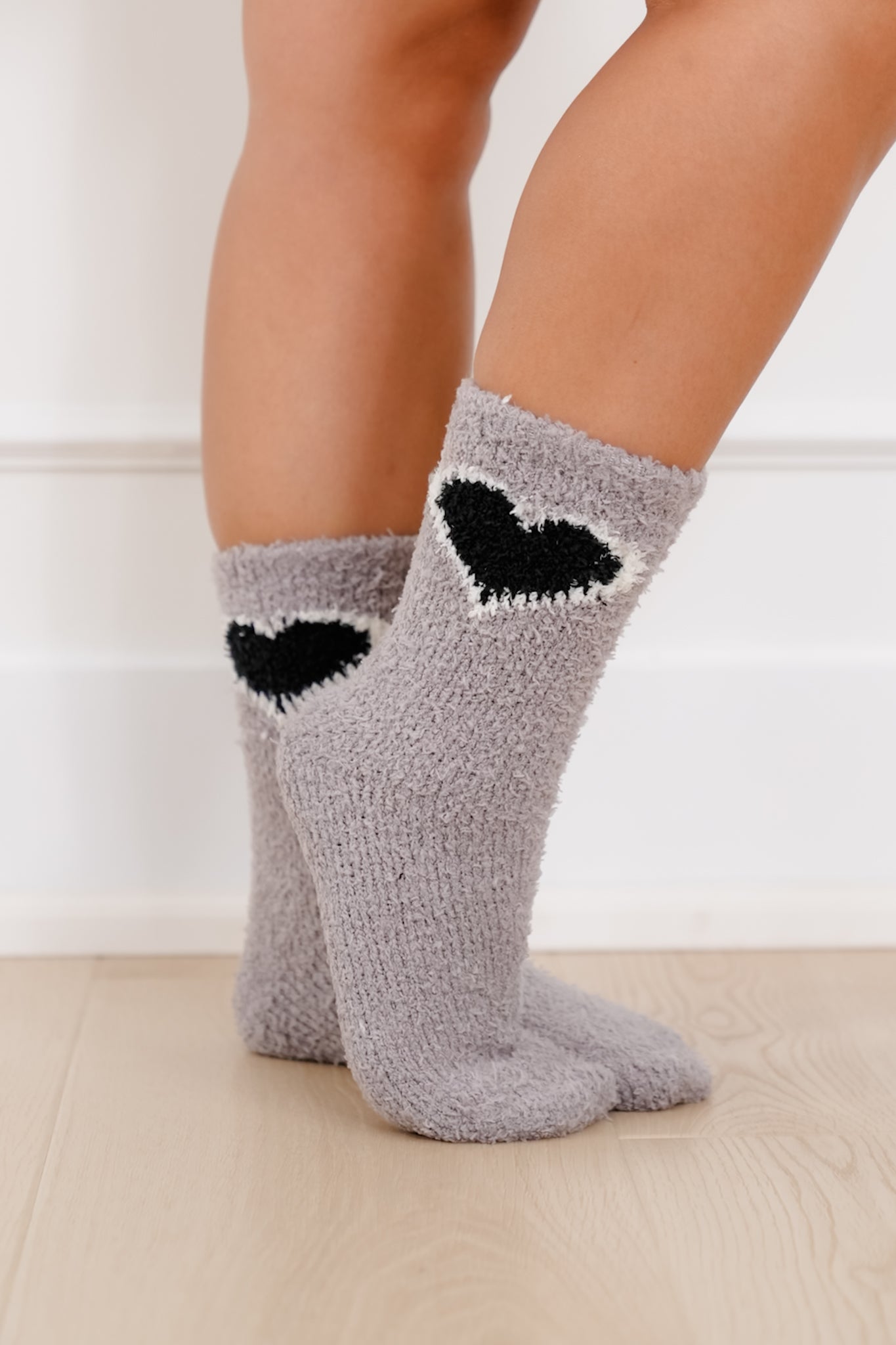 Fluffy Love Crew Sock Set Of 5