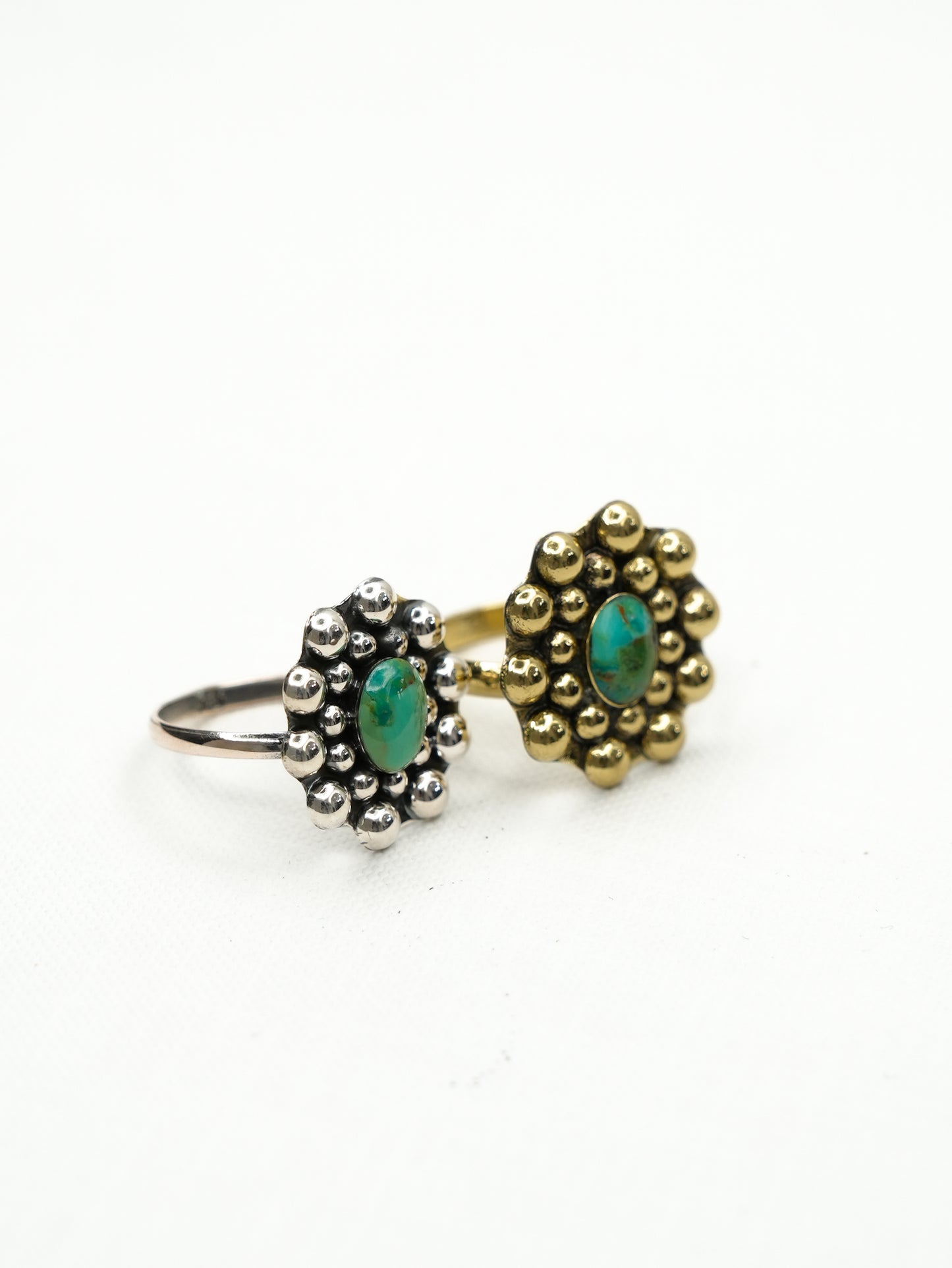 BOHO SOL Turquoise Multi Ball Ring