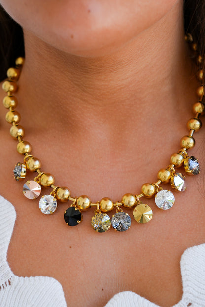 TOVA Anya Metallic Mix Necklace