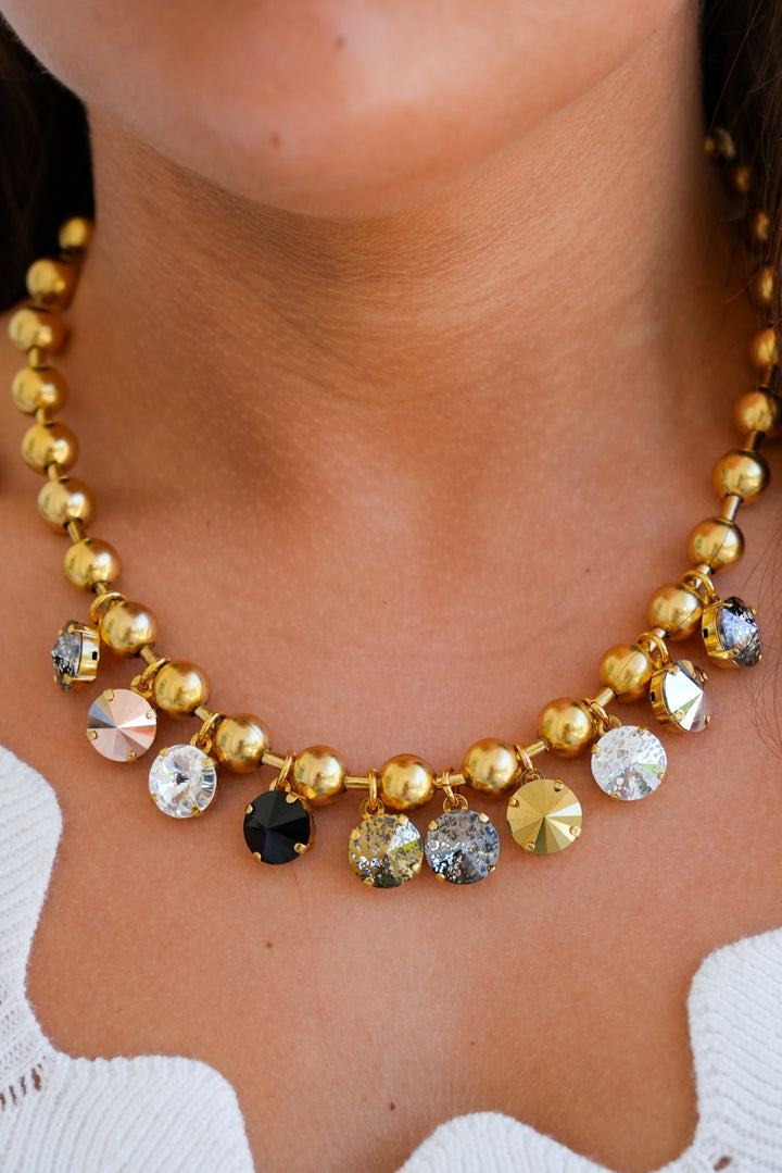 TOVA Anya Metallic Mix Necklace