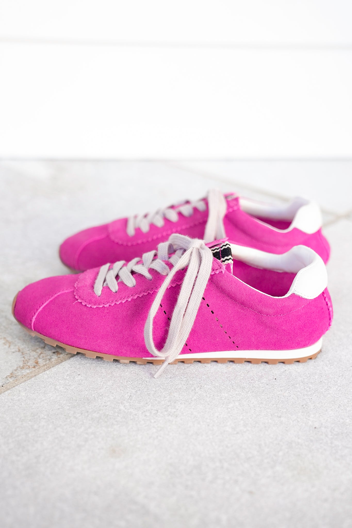 Shu Shop Retro Low-Top Suede Sneakers