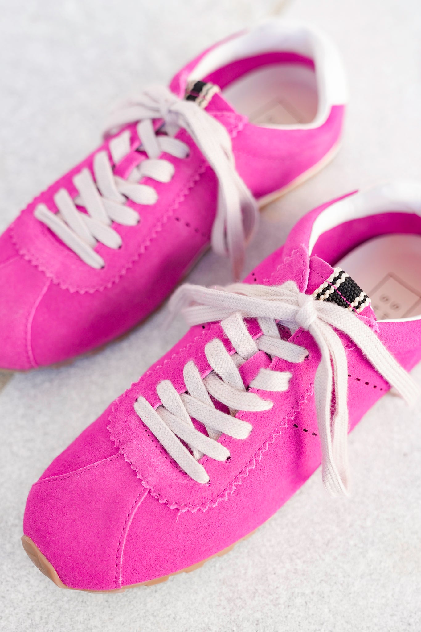 Shu Shop Retro Low-Top Suede Sneakers