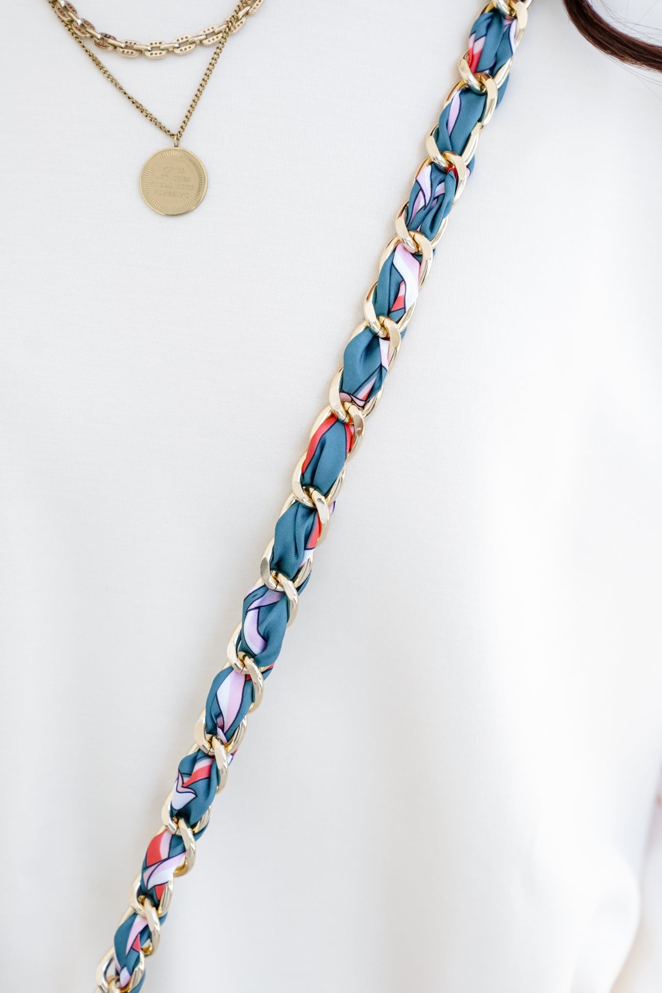 German Fuentes Long Crossbody Chain