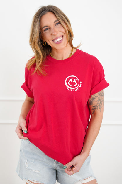 Plus/Reg Short Sleeve "Back On My Bullshit" Graphic Tee
