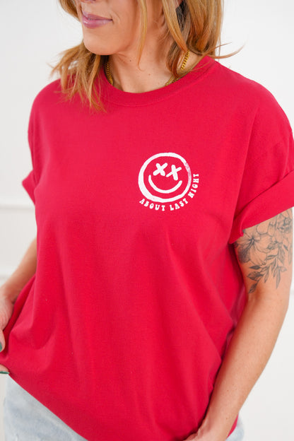 Plus/Reg Short Sleeve "Back On My Bullshit" Graphic Tee