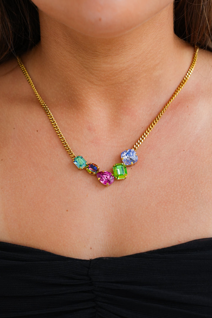 TOVA Zaza Necklace with Crystals
